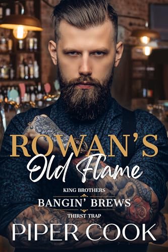 Cover of Rowan's Old Flame: Steamy Small Town Second Chance Rivals to Lovers Romance