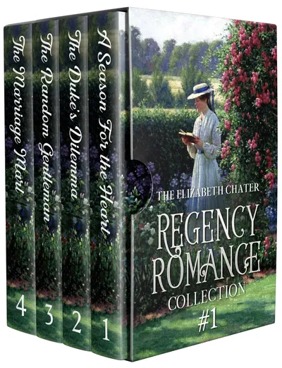 Cover of Elizabeth Chater Regency Romance Collection #1