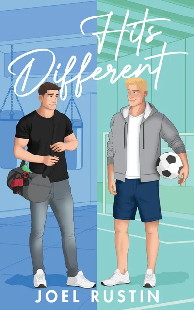 Cover of Hits Different: An MM Friends to Lovers Sports Romance