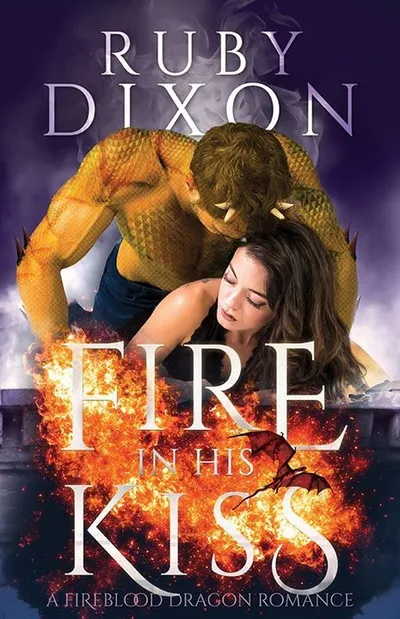 Cover of Fire in His Kiss