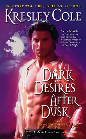 Cover of Dark Desires After Dusk (Immortals After Dark, #5)