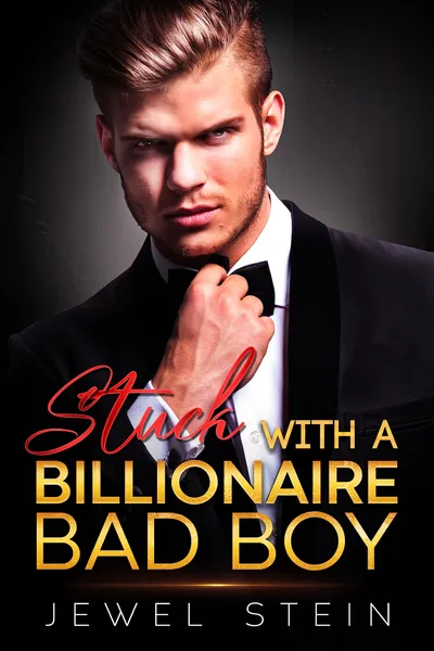 Cover of Stuck With A Billionaire Bad Boy: A Brother’s Best Friend Age Gap Romance