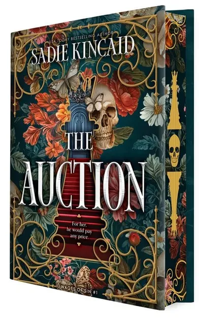 Cover of The Auction (Deluxe Limited Edition): A Spicy Dark Romance Novel from a TikTok Sensation