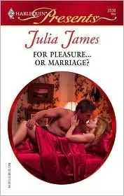 Cover of For Pleasure...or Marriage?