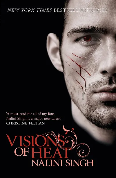 Cover of Visions of Heat (Psy-Changeling, #2)