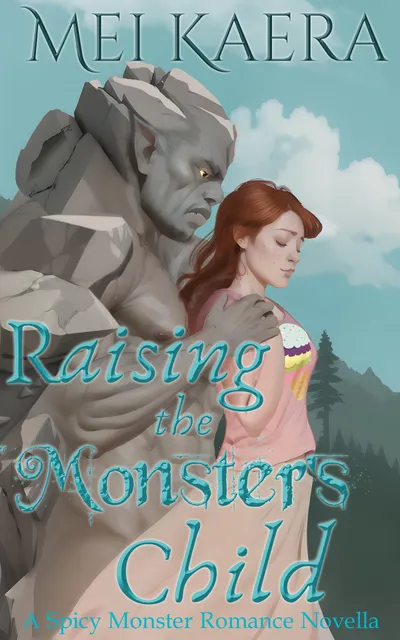 Cover of Raising the Monster's Child: A Spicy Romance Monster Novella