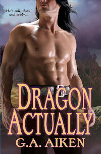 Cover of Dragon Actually (Dragon Kin, #1)