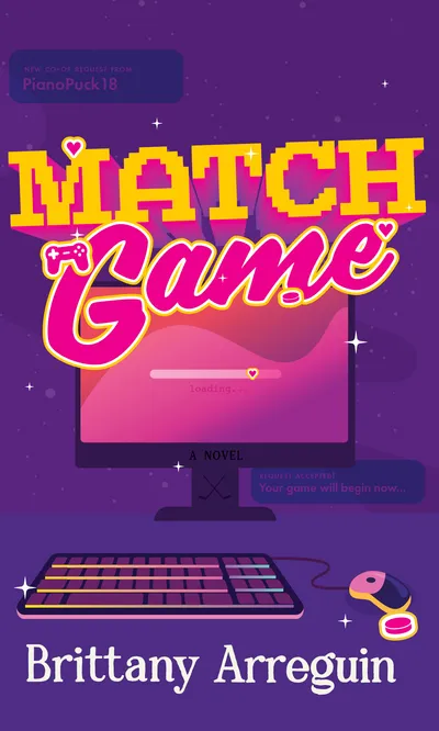 Cover of Match Game: A Fake Dating Hockey Romance