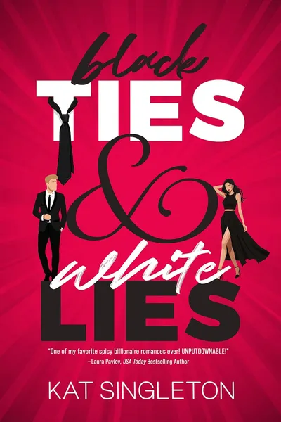 Cover of Black Ties & White Lies (Black Tie Billionaires #1)