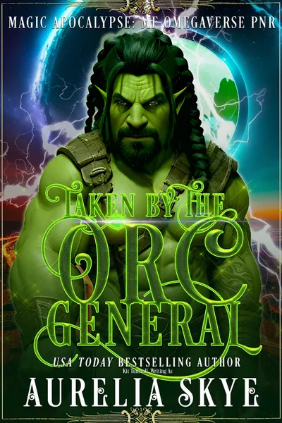 Cover of Taken By The Orc General: Magic Apocalypse MF Omegaverse PNR