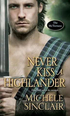 Cover of Never Kiss a Highlander