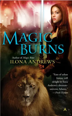 Cover of Magic Burns (Kate Daniels, #2)