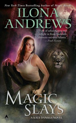 Cover of Magic Slays (Kate Daniels, #5)
