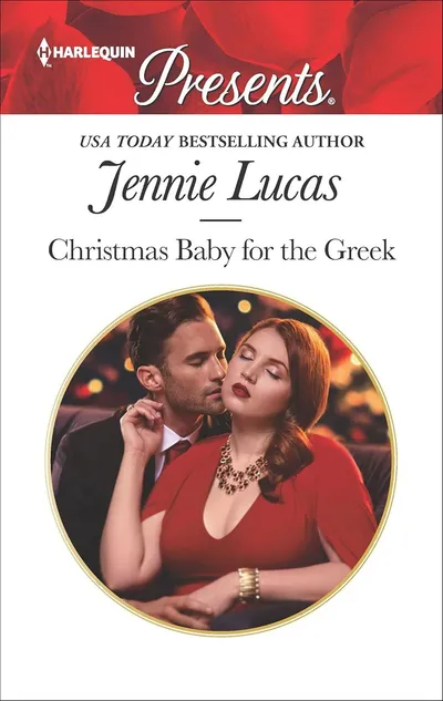 Cover of Christmas Baby for the Greek: A Secret Pregnancy Reunion Contemporary Romance