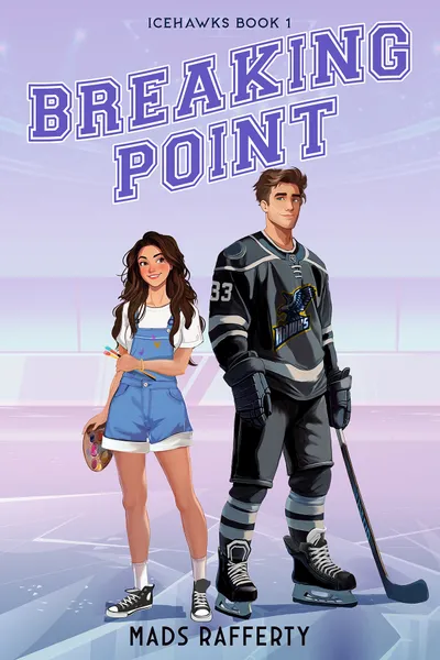Cover of Breaking Point: A Fake Dating Ice Hockey Romance