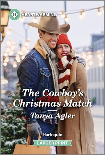 Cover of The Cowboy's Christmas Match: A Clean and Uplifting Romance