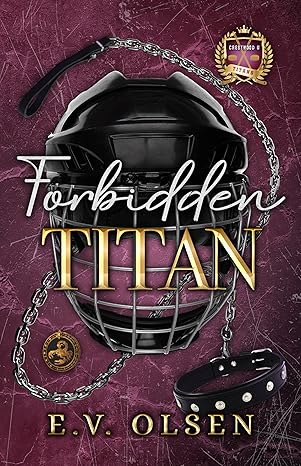 Cover of Forbidden Titan: A Forbidden MM College Hockey Romance