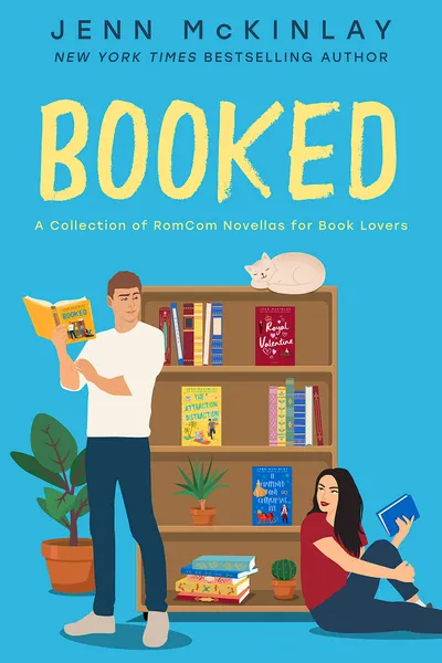 Cover of Booked: A Collection of RomCom Novellas for Book Lovers